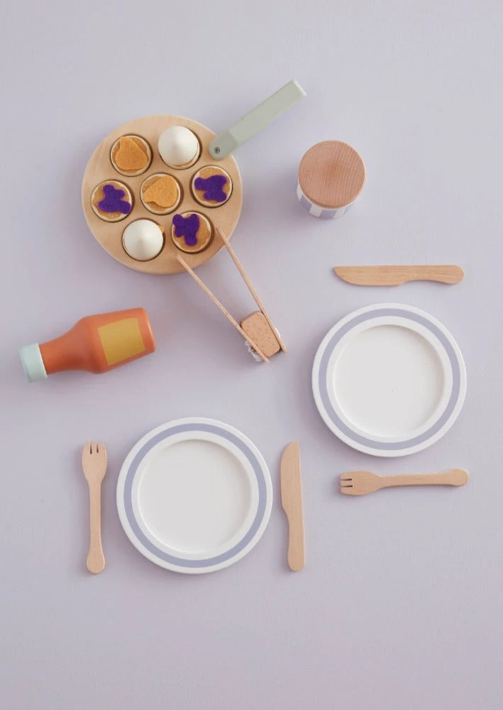 Kids Concept Swedish Pancake Set Kids Hub 2 Jr+ 5 Kids Concept Swedish Pancake Set Kids Hub 2 Jr+ - Afbeelding 3