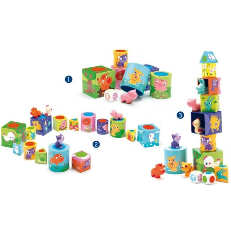 DJECO Ludanimo 3 In 1 / 3 Jr+ 5 DJECO Ludanimo 3 In 1 / 3 Jr+ - Afbeelding 3