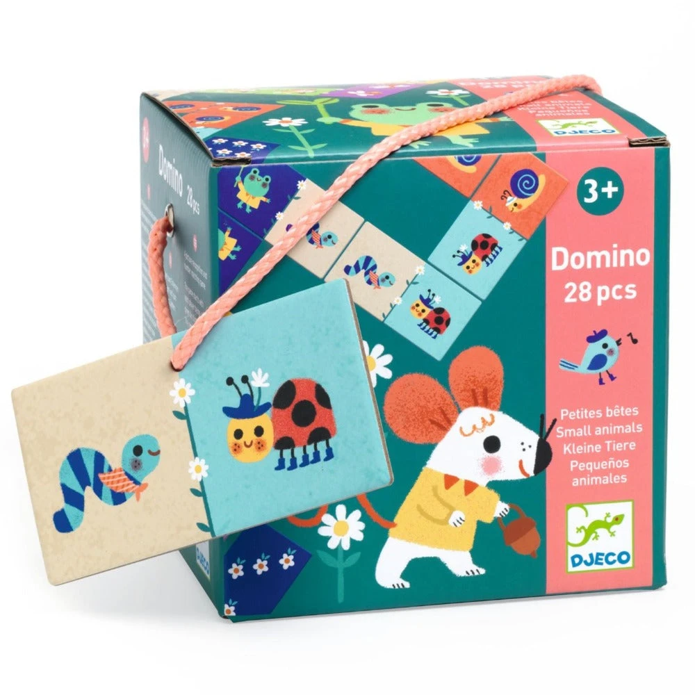 DJECO Domino Kleine Dieren 3jr+ 3 DJECO Domino Kleine Dieren 3jr+