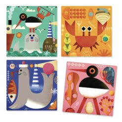 DJECO Houten Blokpuzzel Puzz-up Sea 3 Jr+ -Janob Verkoop DJECOhoutenblokpuzzelPuzz upsea3jr DJ01913