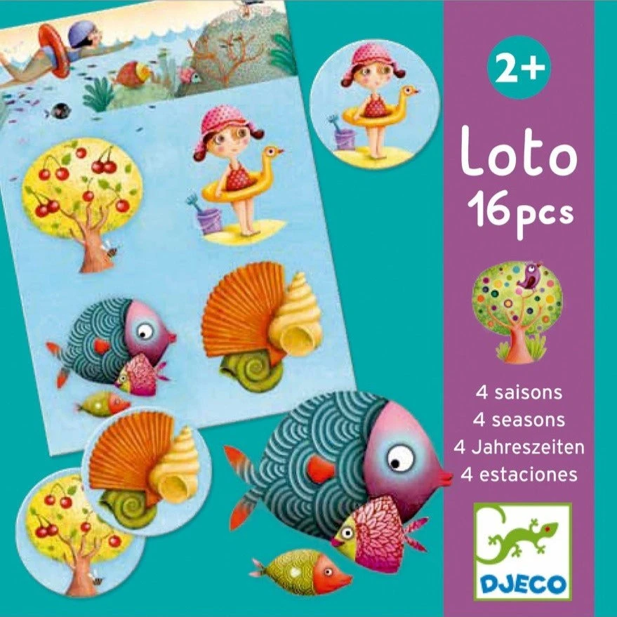 DJECO Lotto 4 Seizoenen 2 Jr+ 3 DJECO Lotto 4 Seizoenen 2 Jr+