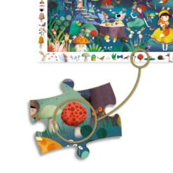 DJECO Observatie Puzzel La Foret Enchantee 5 Jr+/ 100 Stks -Janob Verkoop DJECOobservatiepuzzelLaforetenchanteeDJ07504b