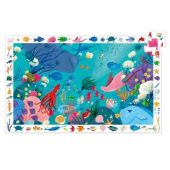 DJECO Observatie Puzzel Aquatic 4 Jr+/ 54 Stks -Janob Verkoop DJECOobservatiepuzzelaquaticDJ07562c