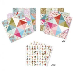 DJECO Origami Zoutvaatjes Sweet 24 Stks 8 DJECO Origami Zoutvaatjes Sweet 24 Stks -Janob Verkoop DJECOorigamizoutvaatjesms24stksDJ08773c