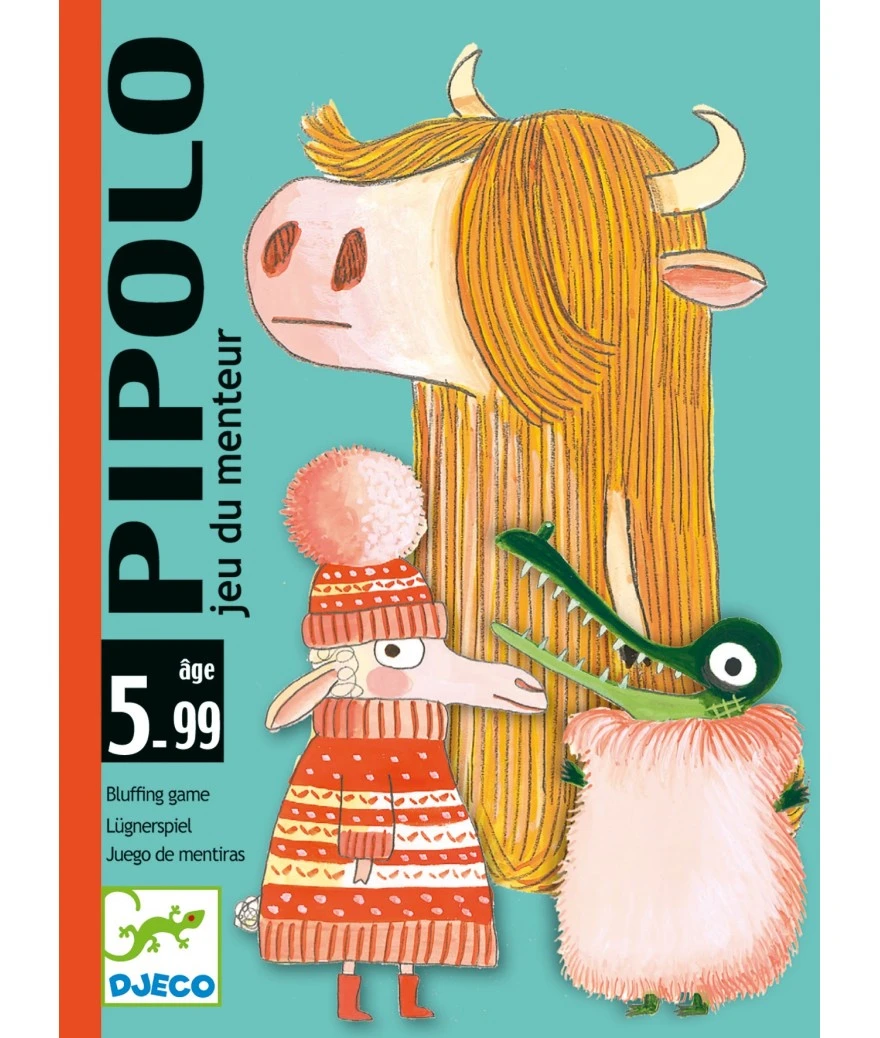DJECO Kaartspel Pipolo 5jr+ 3 DJECO Kaartspel Pipolo 5jr+