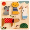 DJECO Puzzel Woodypets 12 Mnd+ -Janob Verkoop DJECOpuzzelWoodypetsDJ01051