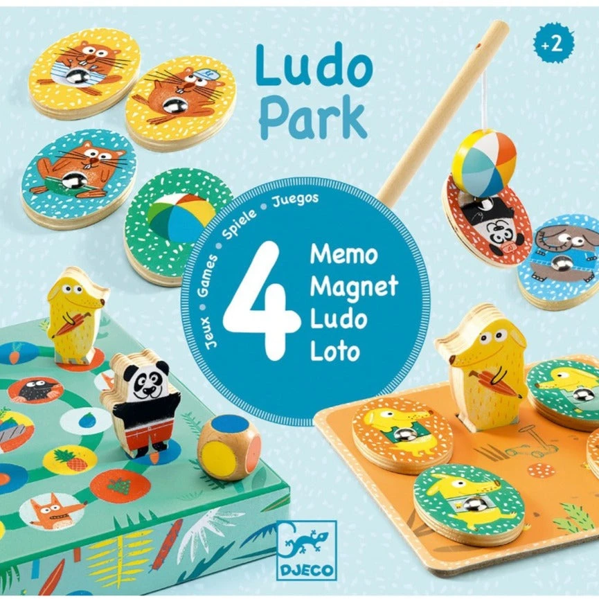 DJECO Spellen Ludopark 3 Jr+ 3 DJECO Spellen Ludopark 3 Jr+