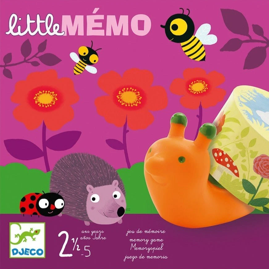 DJECO Spel Little Memory 2jr+ 3 DJECO Spel Little Memory 2jr+