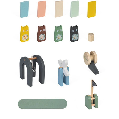 JANOD Dominostenen Sweet Cocoon 2jr+ 5 JANOD Dominostenen Sweet Cocoon 2jr+ - Afbeelding 3