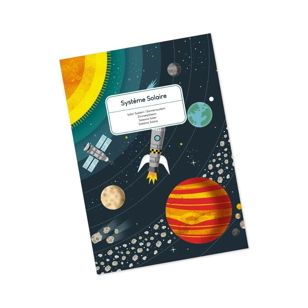 JANOD Educatieve Puzzel Zonnestelsel 5 Jr+ / 100 Stks 5 JANOD Educatieve Puzzel Zonnestelsel 5 Jr+ / 100 Stks - Afbeelding 3