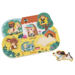 JANOD Knoppuzzel Platteland 18 Mnd+ 7 JANOD Knoppuzzel Platteland 18 Mnd+ -Janob Verkoop JANODknoppuzzelplatteland117107 2