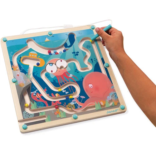 JANOD Magnetisch Doolhof Oceaan 2jr+ 5 JANOD Magnetisch Doolhof Oceaan 2jr+ - Afbeelding 3