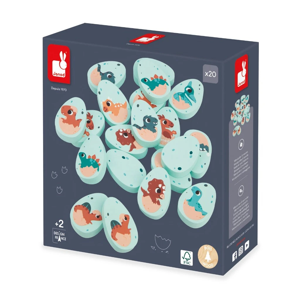 JANOD Memory Dino 2 Jr+ 5 JANOD Memory Dino 2 Jr+ - Afbeelding 3