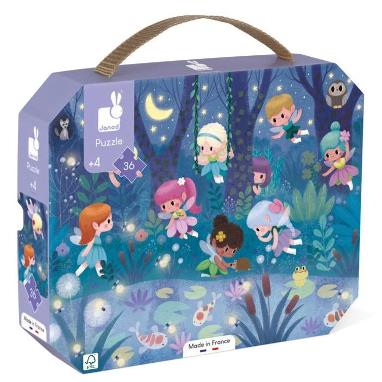 JANOD Puzzel Elfjes 4jr+ / 36 Stks 3 JANOD Puzzel Elfjes 4jr+ / 36 Stks