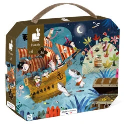 JANOD Puzzel Piraten 4jr+ / 36 Stks