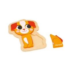 JANOD Puzzel Huisdieren 18 M+ / 2-3-4-5 Stks -Janob Verkoop JANODpuzzelhuisdieren117115 6