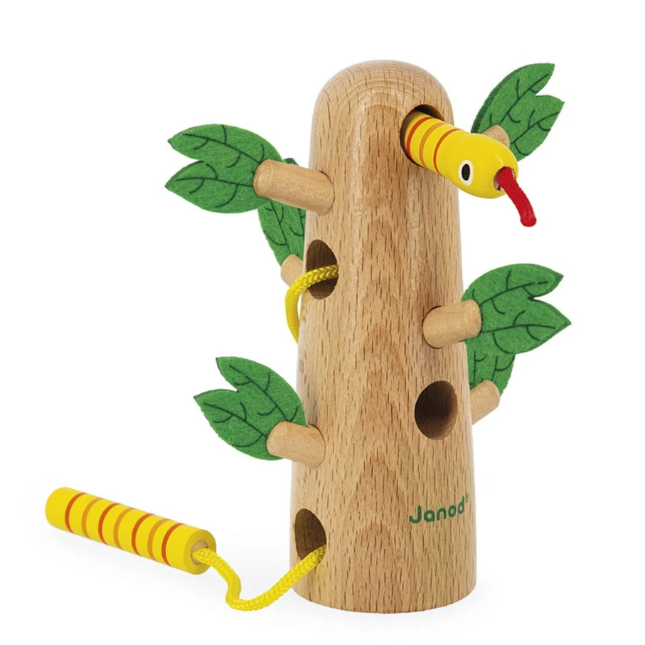 JANOD Rijgspel Tropik Boom 18 Mnd+ 3 JANOD Rijgspel Tropik Boom 18 Mnd+