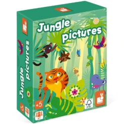 JANOD Spel Jungle Pictures 5 Jr+