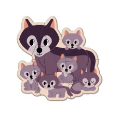 JANOD X WWF Puzzel Dieren 2 Jr+ / 5 X 2-6 Stks 15 JANOD X WWF Puzzel Dieren 2 Jr+ / 5 X 2-6 Stks -Janob Verkoop JANODxWWFpuzzeldieren118625 7