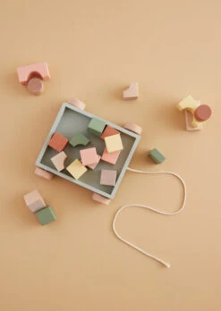 Kids Concept Blokkenkar Edvin 18 Mnd+ -Janob Verkoop KidsConceptblokkenkarEdvin1000759E