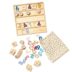 Kids Concept Houten Telbord 3 Jr+ 10 Kids Concept Houten Telbord 3 Jr+ -Janob Verkoop KidsConcepthoutentelbord1000724