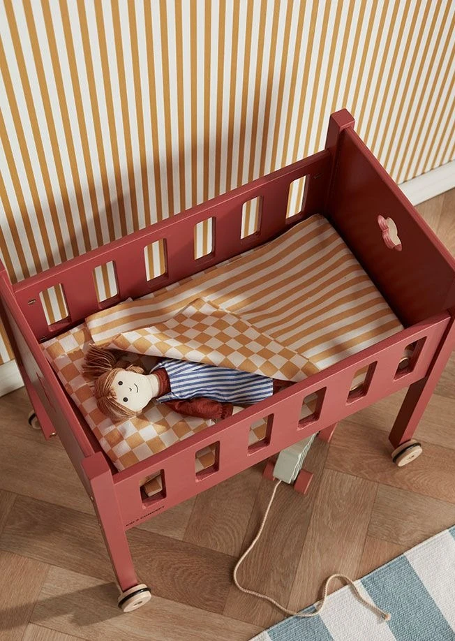 Kids Concept Poppenbed Carl Rood 3 Jr+ 6 Kids Concept Poppenbed Carl Rood 3 Jr+ - Afbeelding 4