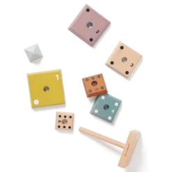 Kids Concept Stapeltoren Pyramide Neo Multi 1 Jr+ -Janob Verkoop KidsConceptstapeltorenpyramideNeomulti1jr C