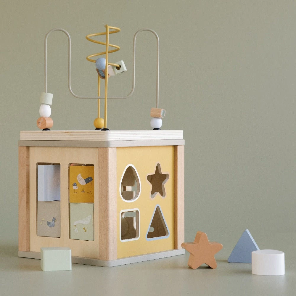 Little Dutch Activiteitenkubus Little Goose 18 Mnd+ 4 Little Dutch Activiteitenkubus Little Goose 18 Mnd+ - Afbeelding 2