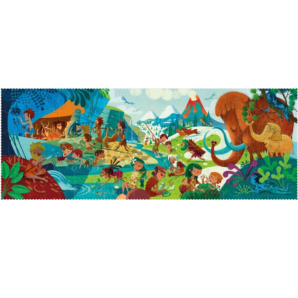 LONDJI Puzzel Prehistory 5jr+ / 100 Stks 4 LONDJI Puzzel Prehistory 5jr+ / 100 Stks - Afbeelding 2