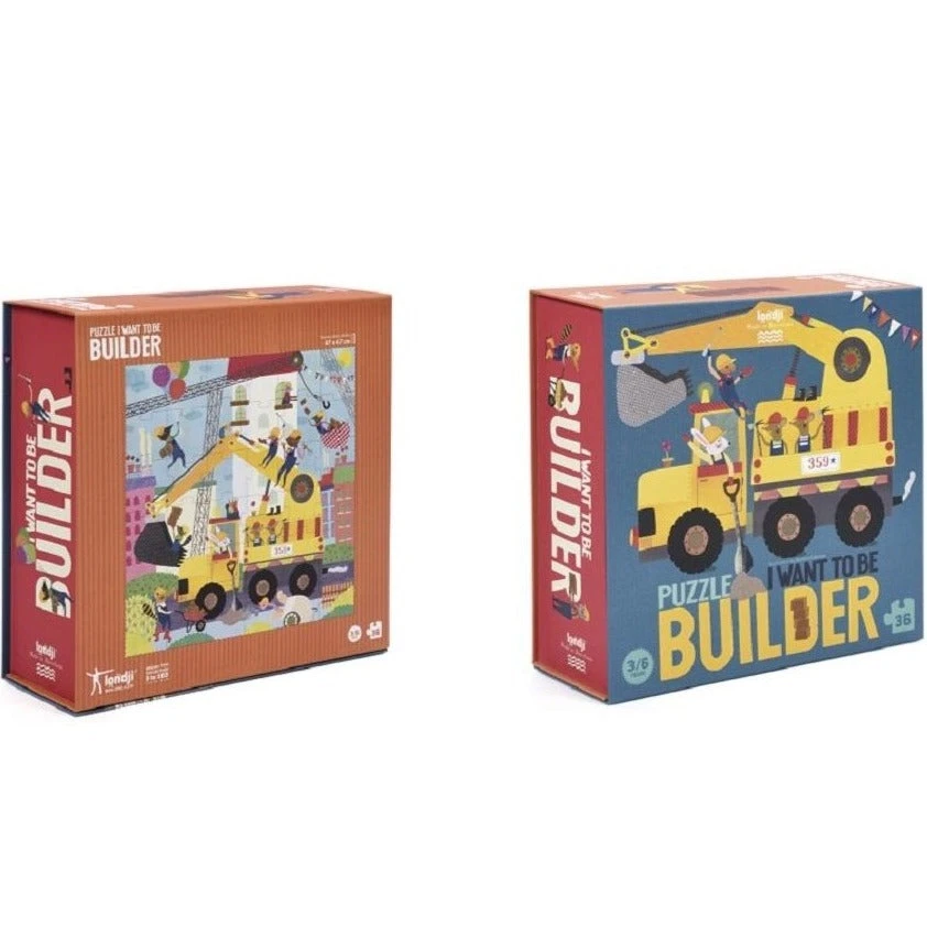 LONDJI Puzzel Builder 3jr+ / 36 Stks 4 LONDJI Puzzel Builder 3jr+ / 36 Stks - Afbeelding 2