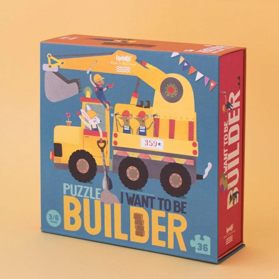 LONDJI Puzzel Builder 3jr+ / 36 Stks 5 LONDJI Puzzel Builder 3jr+ / 36 Stks - Afbeelding 3