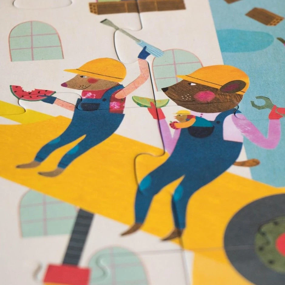 LONDJI Puzzel Builder 3jr+ / 36 Stks 8 LONDJI Puzzel Builder 3jr+ / 36 Stks - Afbeelding 6