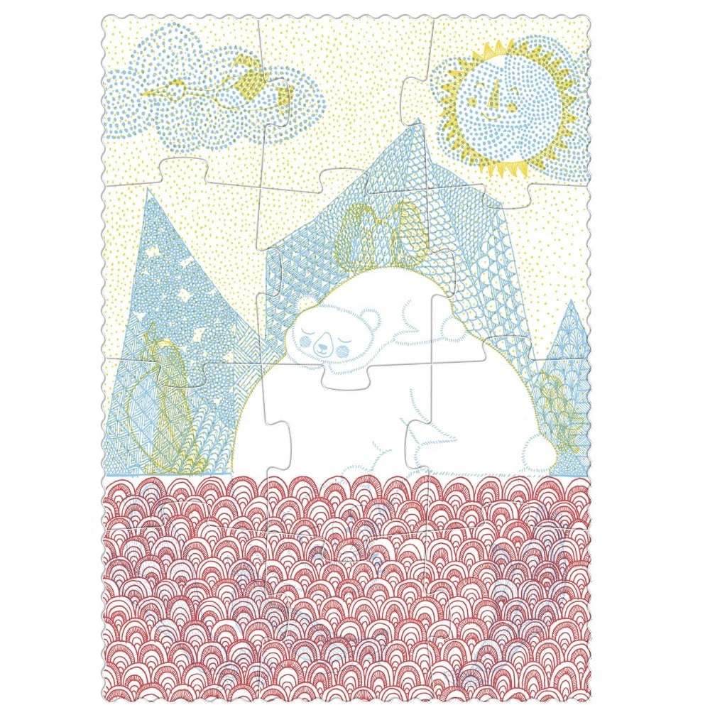 LONDJI Puzzel Dans Igloo 3 Jr+ / 9-12-16-20 Stks 5 LONDJI Puzzel Dans Igloo 3 Jr+ / 9-12-16-20 Stks - Afbeelding 3