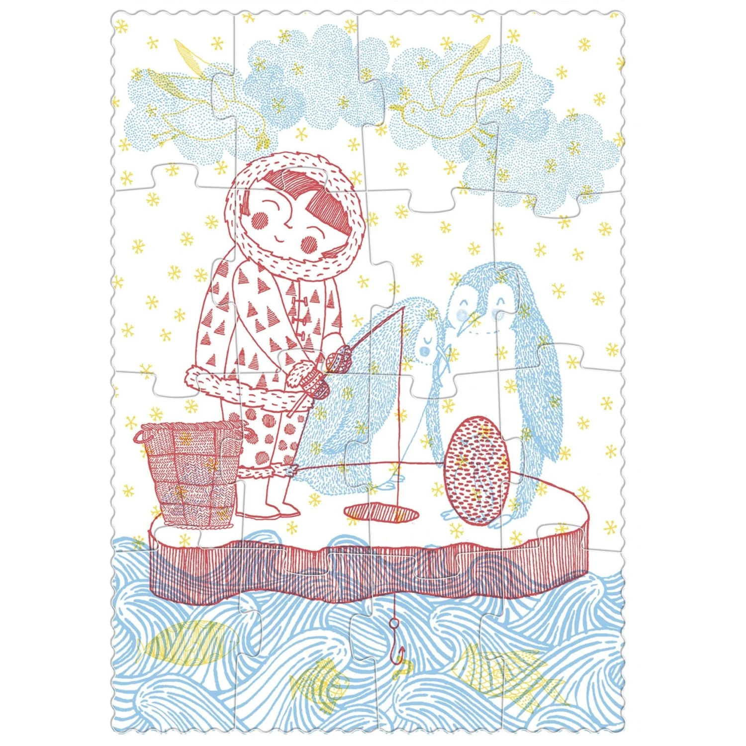 LONDJI Puzzel Dans Igloo 3 Jr+ / 9-12-16-20 Stks 6 LONDJI Puzzel Dans Igloo 3 Jr+ / 9-12-16-20 Stks - Afbeelding 4