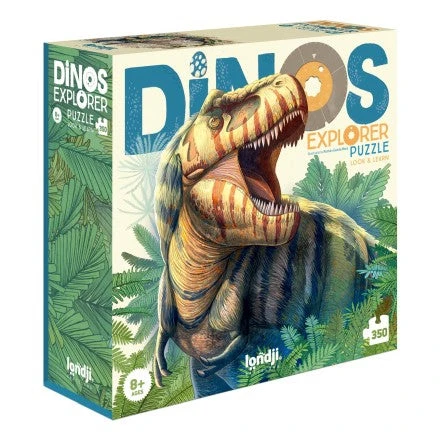 LONDJI Puzzel Dinos 8jr+ / 350 Stks 3 LONDJI Puzzel Dinos 8jr+ / 350 Stks