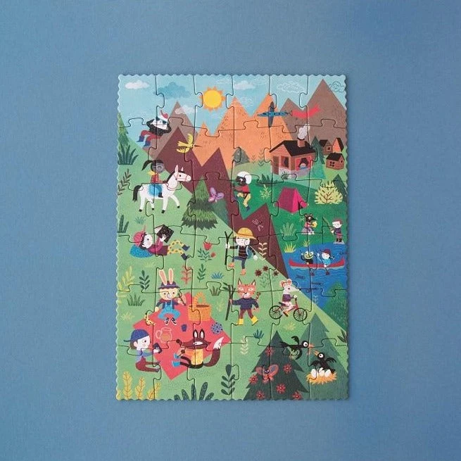 LONDJI Puzzel Let's Go To The Mountain 3jr+ / 36 Stks 5 LONDJI Puzzel Let's Go To The Mountain 3jr+ / 36 Stks - Afbeelding 3