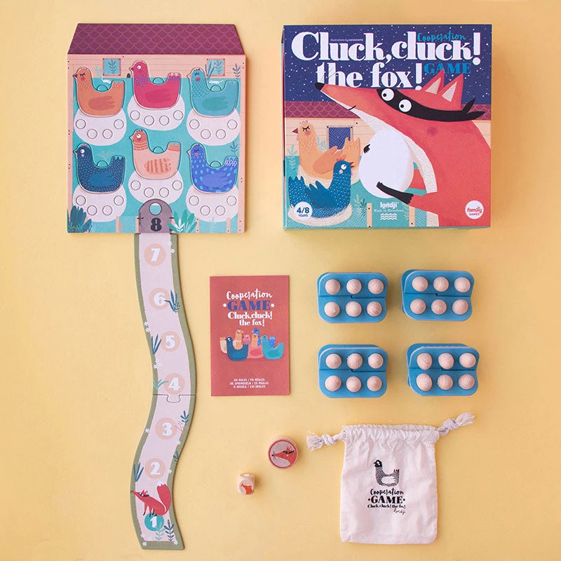 LONDJI Spel Cluck Cluck Fox! 4jr+ 3 LONDJI Spel Cluck Cluck Fox! 4jr+