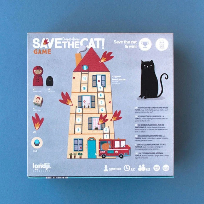 LONDJI Spel Save The Cat! 4jr+ 7 LONDJI Spel Save The Cat! 4jr+ - Afbeelding 5