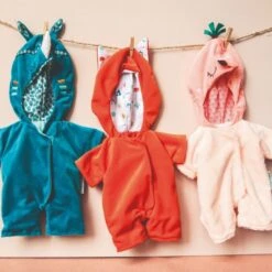 Lilliputiens Poppen Onesie Flamingo 2 Jr+ -Janob Verkoop Lilliputienspoppenonesieflamingo2jr 83207c