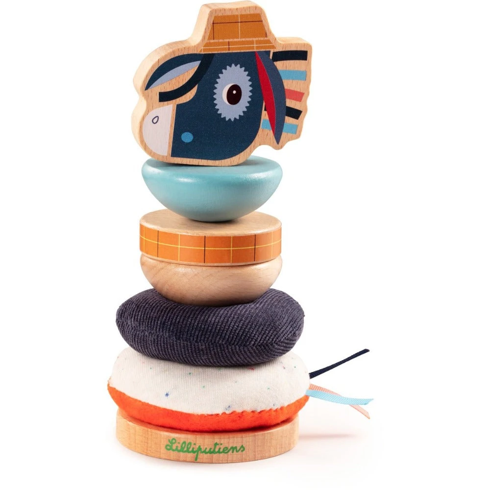 Lilliputiens Stapeltoren Ezel Ignace 9 Mnd+ 3 Lilliputiens Stapeltoren Ezel Ignace 9 Mnd+