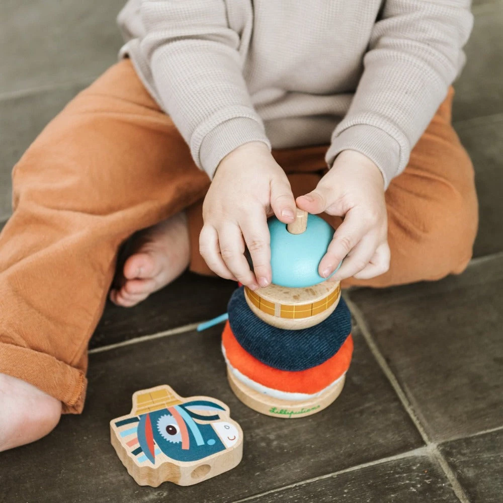 Lilliputiens Stapeltoren Ezel Ignace 9 Mnd+ 6 Lilliputiens Stapeltoren Ezel Ignace 9 Mnd+ - Afbeelding 4