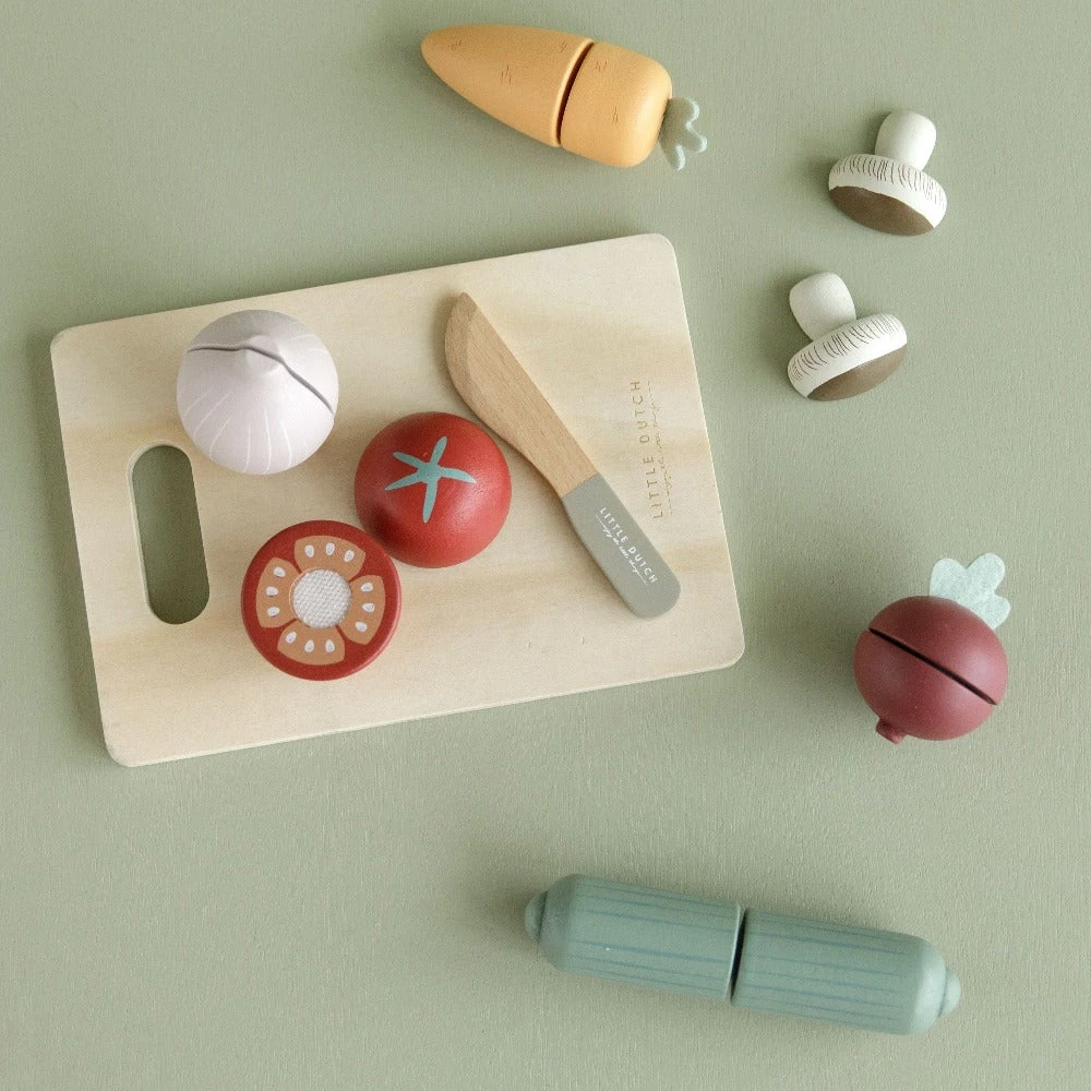 Little Dutch Houten Groenten 2 Jr+ 5 Little Dutch Houten Groenten 2 Jr+ - Afbeelding 3