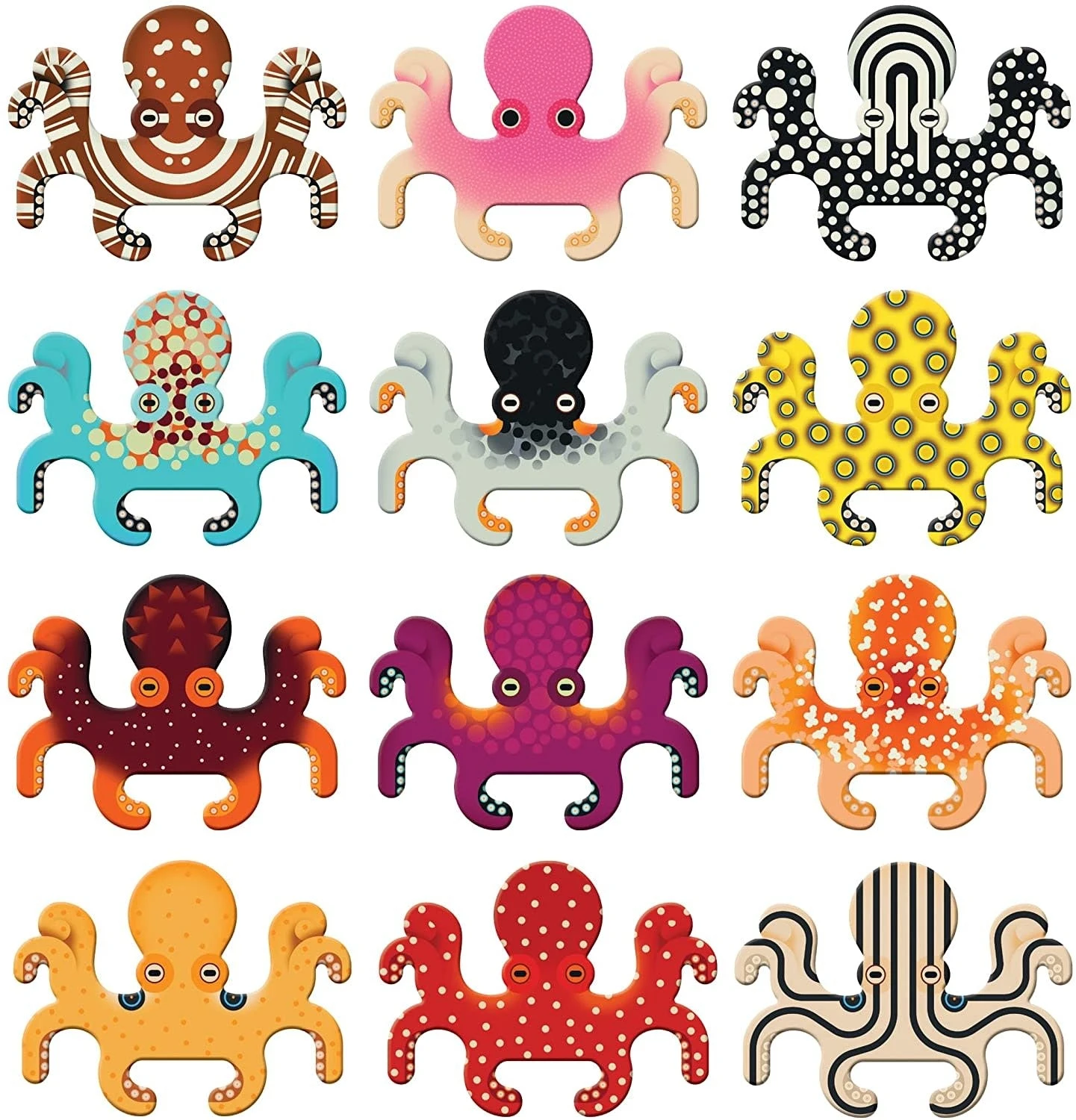 Mudpuppy Memory Octopuses 3jr+ 4 Mudpuppy Memory Octopuses 3jr+ - Afbeelding 2