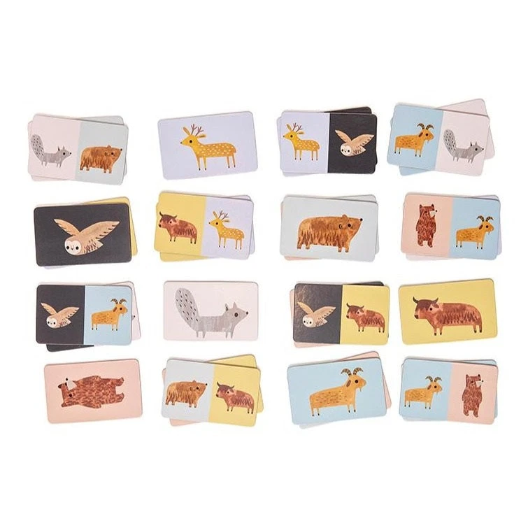 Petit Monkey Domino Spel Stay Wild 28 Stks / 3jr+ 4 Petit Monkey Domino Spel Stay Wild 28 Stks / 3jr+ - Afbeelding 2