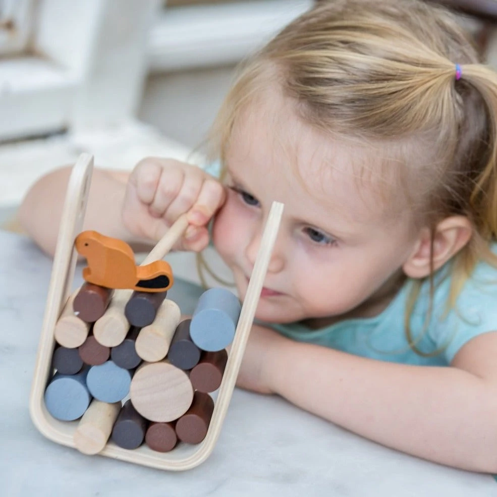 Plan Toys Timber Tumble Spel Grijs 3 Jr+ 8 Plan Toys Timber Tumble Spel Grijs 3 Jr+ - Afbeelding 6