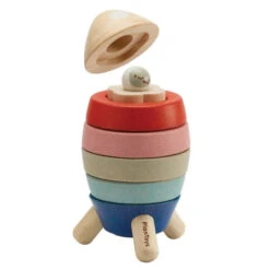 Plan Toys Stapeltoren Raket 18 Mnd+
