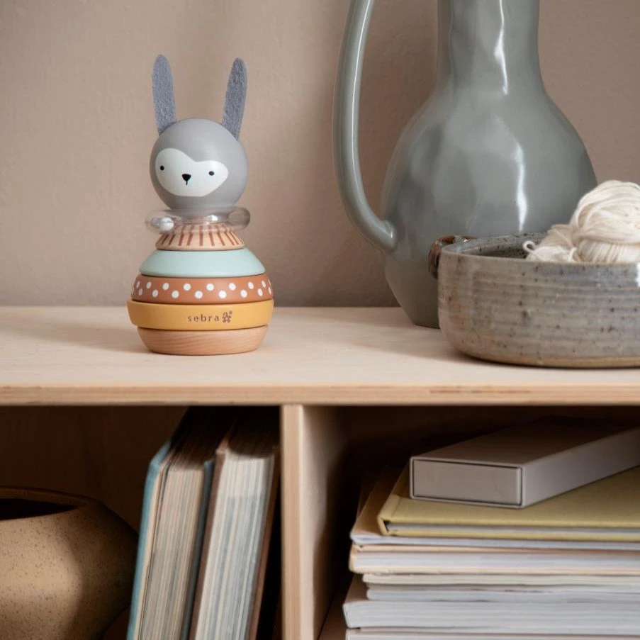 Sebra Stapeltoren Woodland Rabbit 10 M+ 5 Sebra Stapeltoren Woodland Rabbit 10 M+ - Afbeelding 3