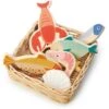 Tender Leaf Toys Mandje Met Zeevruchten 3jr+ -Janob Verkoop TenderLeafToysmandjemetzeevruchten4608289