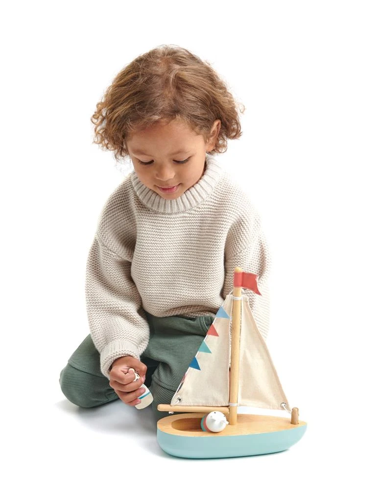 Tender Leaf Toys Zeilboot Sailaway 3jr+ 5 Tender Leaf Toys Zeilboot Sailaway 3jr+ - Afbeelding 3