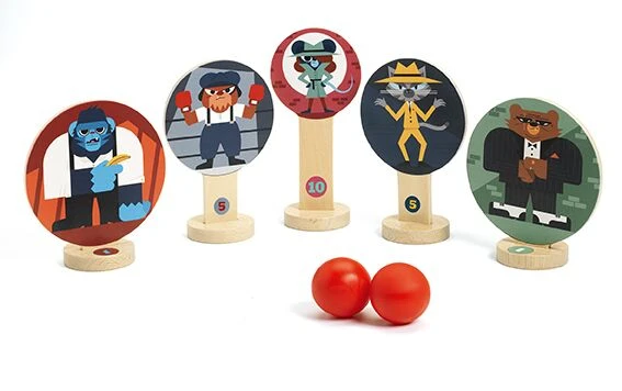 DJECO Ballen Gooien Bad'nimals 4-8 Jr 4 DJECO Ballen Gooien Bad'nimals 4-8 Jr - Afbeelding 2